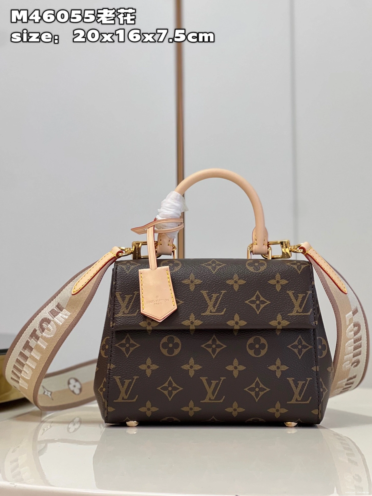 Official oldcobbler VUITTON LOUIS BB CHANELUNY 0814